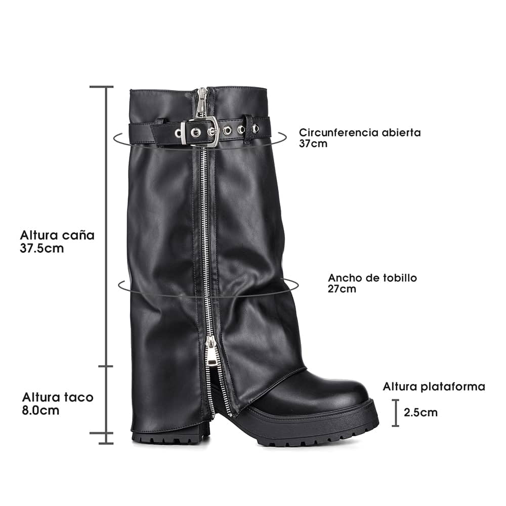 BOTAS LARGAS MUJER WEIDE CZY603 5