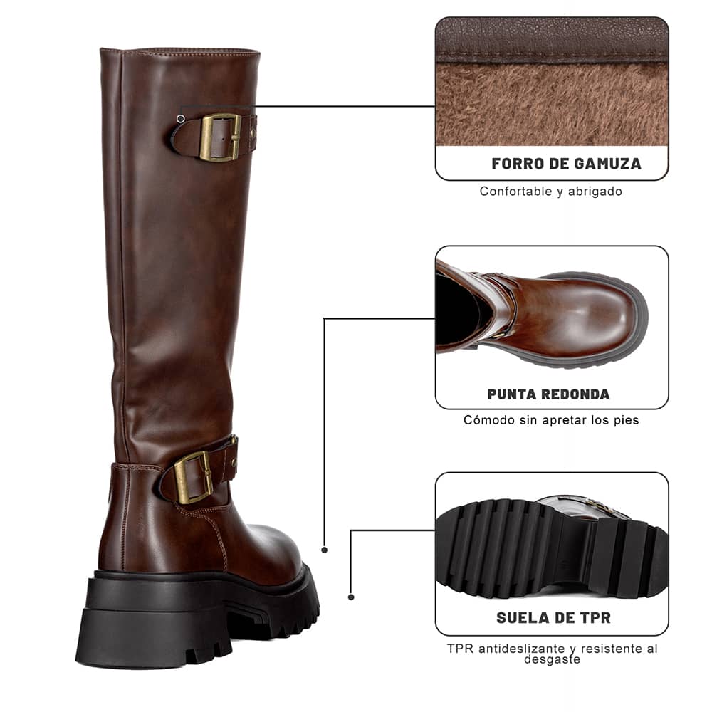 BOTAS LARGAS MUJER WEIDE CZY613 4