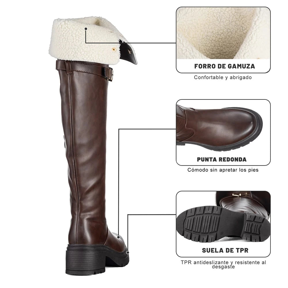 BOTAS LARGAS MUJER WEIDE CZY615 4