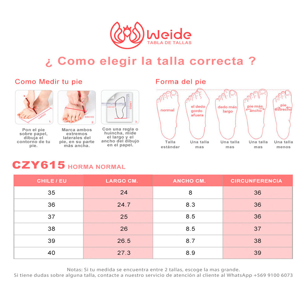 BOTAS LARGAS MUJER WEIDE CZY615 5