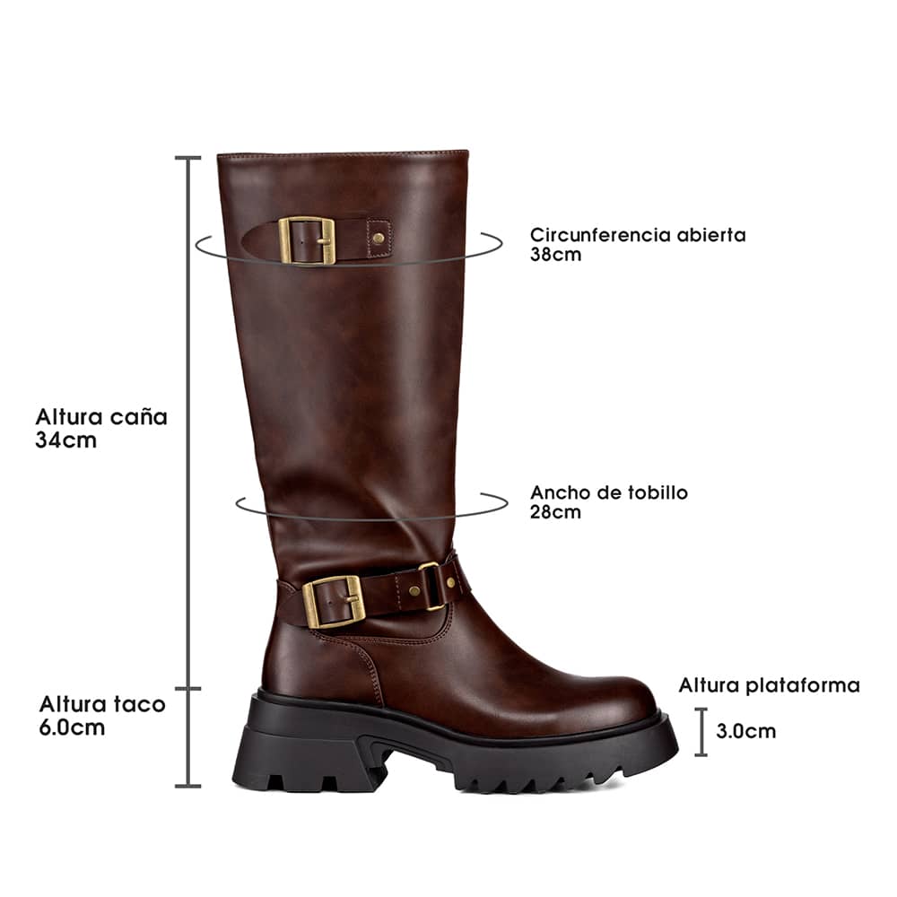 BOTAS LARGAS MUJER WEIDE CZY613 6