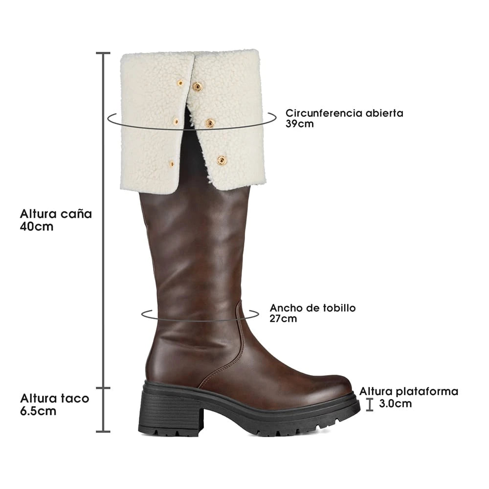 BOTAS LARGAS MUJER WEIDE CZY615 6