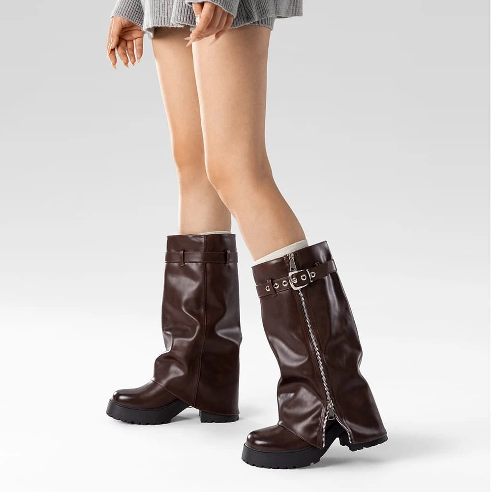 BOTAS LARGAS MUJER WEIDE CZY603 10