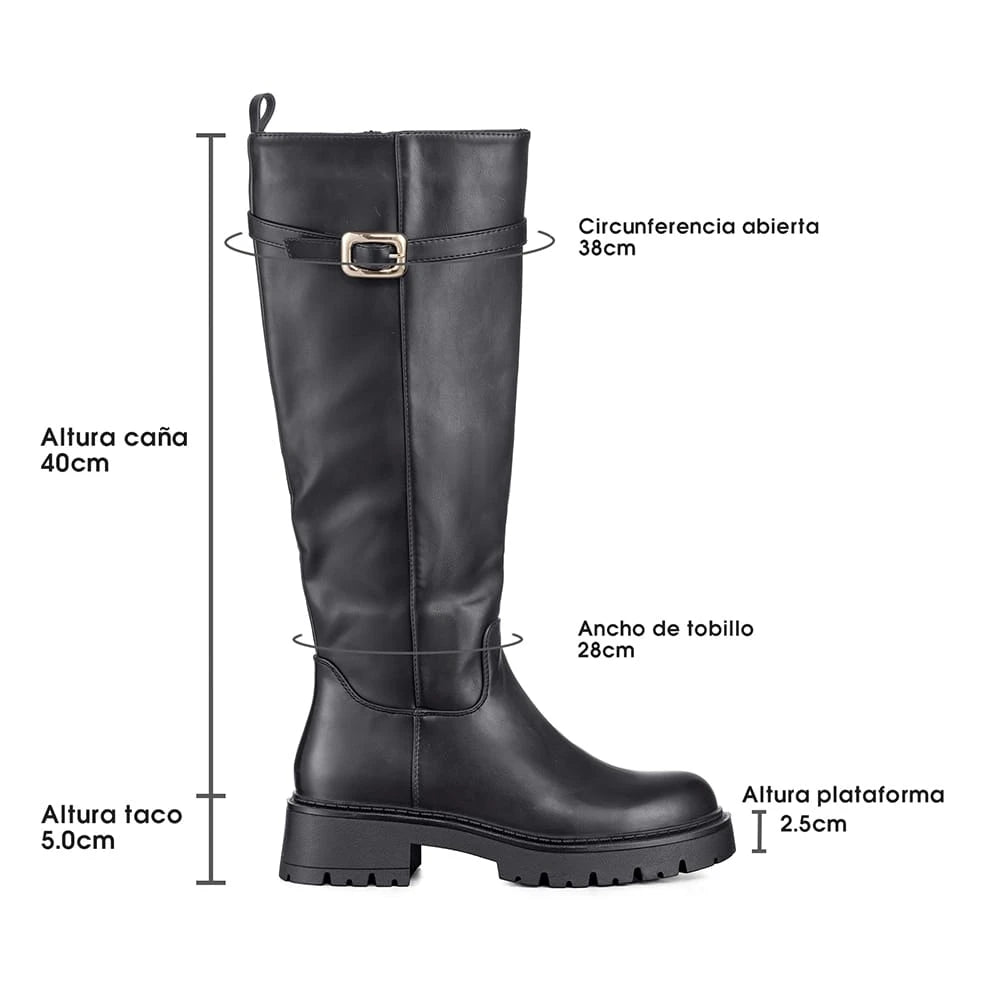 BOTAS LARGAS MUJER WEIDE CZY617 7