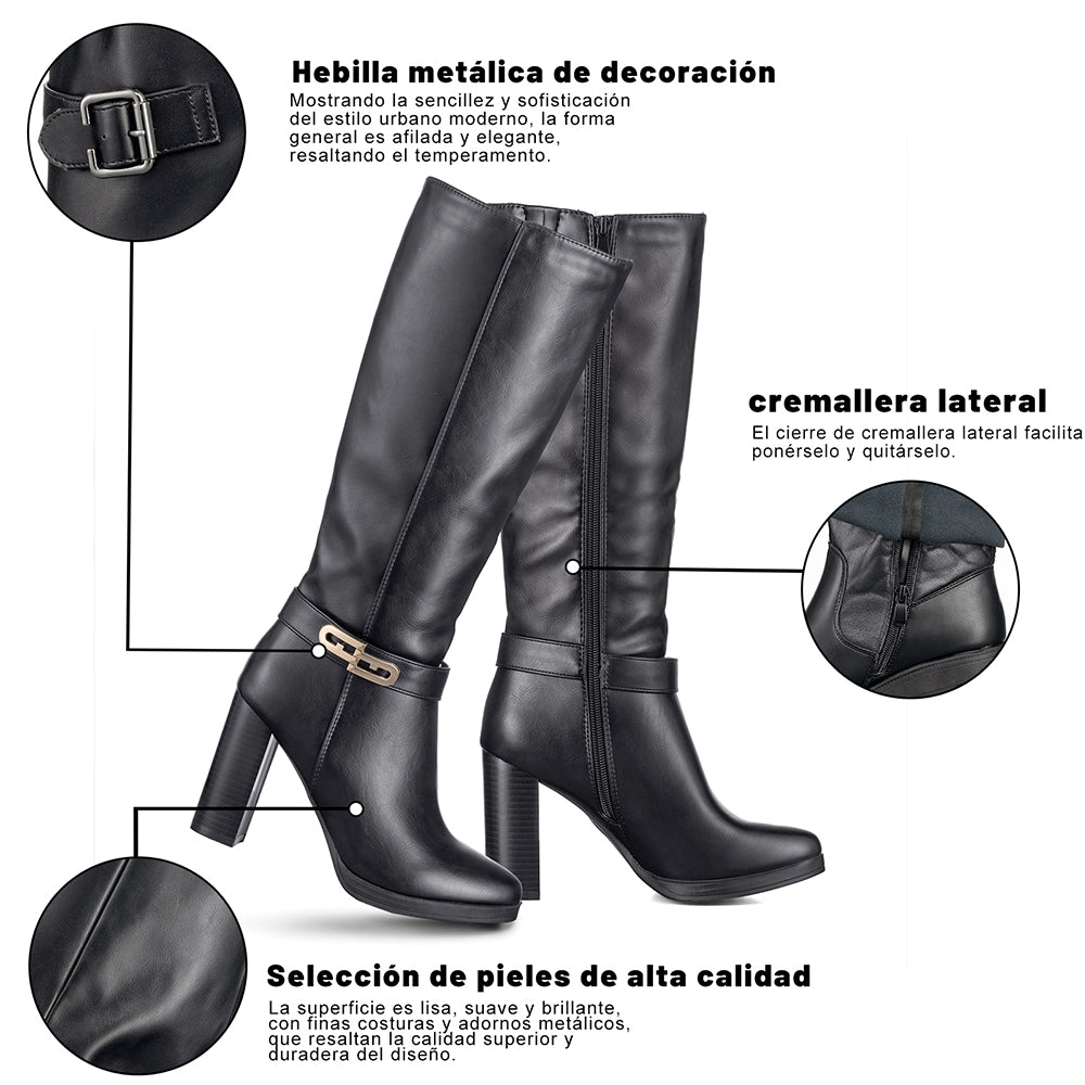 BOTAS LARGAS MUJER WEIDE QBM12 3