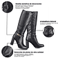 BOTAS LARGAS MUJER WEIDE QBM12 - Miniatura 3