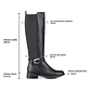 BOTAS LARGAS MUJER WEIDE ZS70 - Miniatura 6