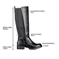 BOTAS LARGAS MUJER WEIDE QBM13 - Miniatura 7