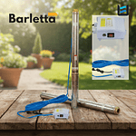 Bomba Sumergible BARLETA 1HP 3” Pozo Profundo + Cable 50m