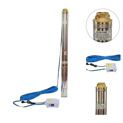 Bomba Sumergible Barletta de 0.5 HP con 30 metros de cable y tablero eléctrico incluido