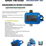 Controlador de presión electrónico Barletta Autopump 10A para sistemas de bombas de agua