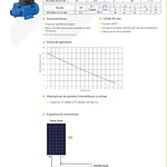 Bomba de agua Solar Periférica 1x1 / 0.5HP 24V Bestflow