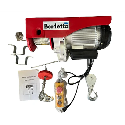 Tecle eléctrico de hasta 1200kgs de levante 220v 1800w BARLETTA PA-1200