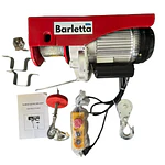 Tecle eléctrico de hasta 1200kgs de levante 220v 1800w BARLETTA PA-1200