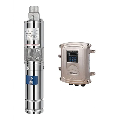 Bomba de agua SOLAR sumergible BESTFLOW modelo bhd-3ss1.2 3"