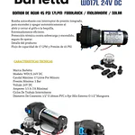 Bomba De Agua 24v 45psi 17Lpm especiales para Motorhome