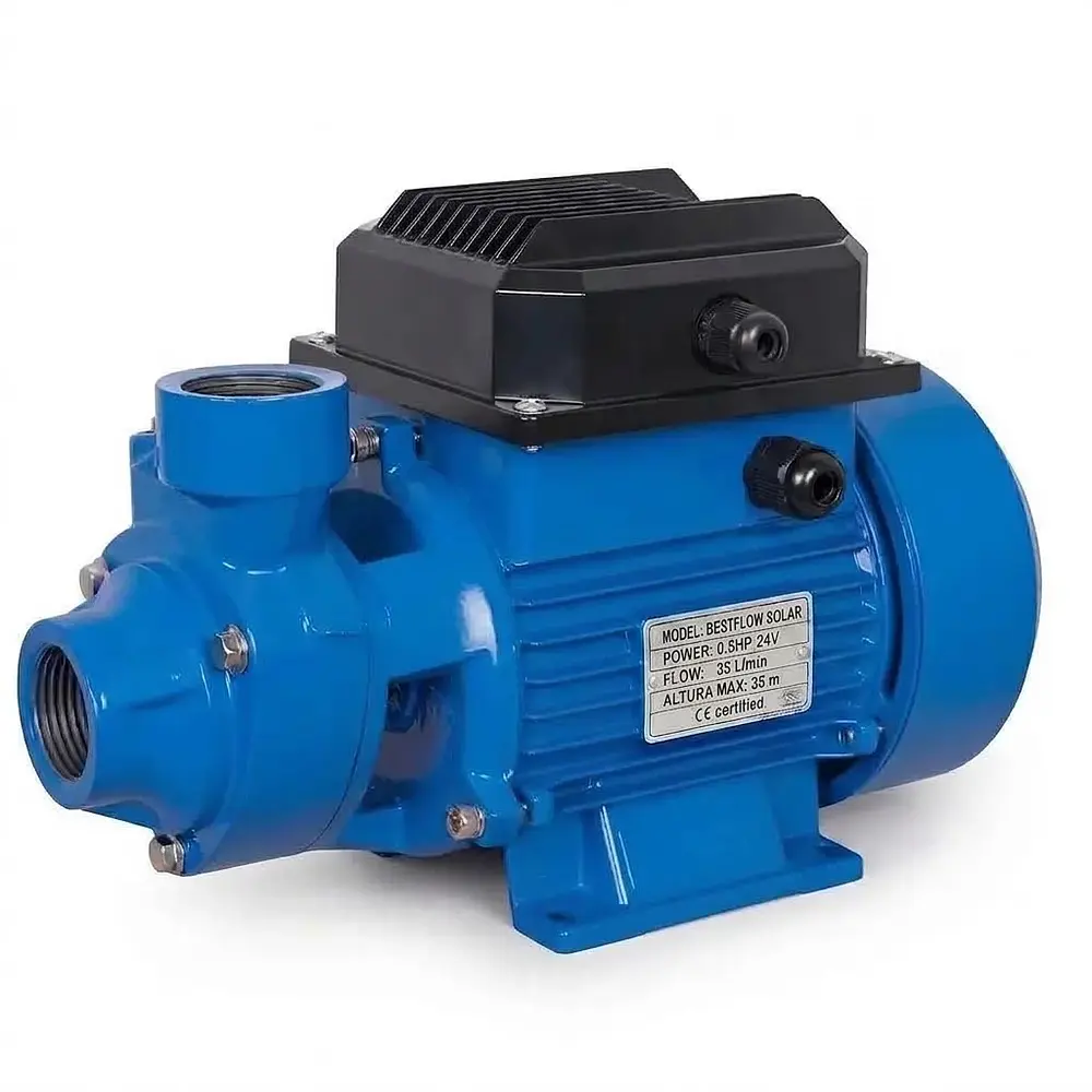 Bomba de agua Solar Periférica 1x1 / 0.5HP 24V Bestflow