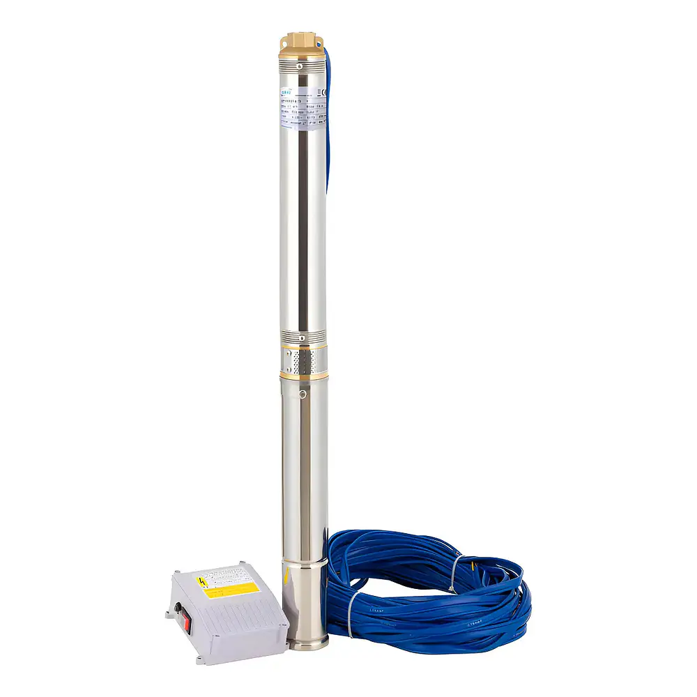 Bomba Sumergible Barletta 3SDM1.8/27 1 HP 220V con 50 m de Cable y Tablero