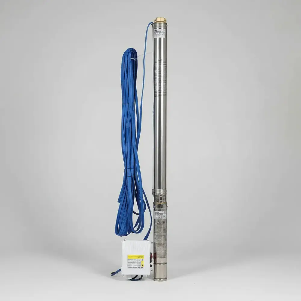 Bomba Sumergible Barletta 3SDM1.8/20 0,75 HP 220V con 50 m de Cable y Tablero