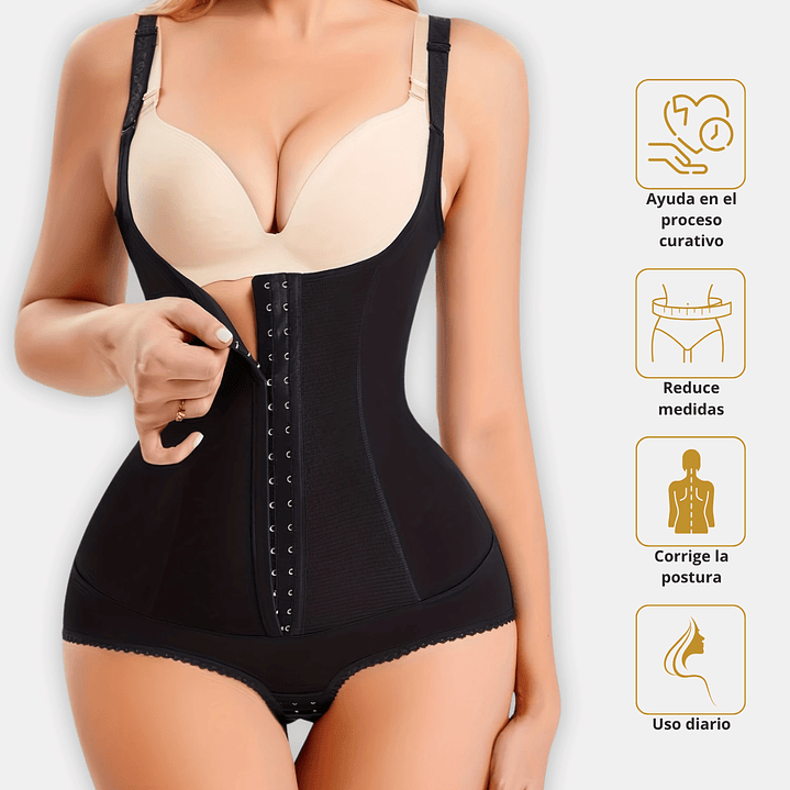Body Faja Reductora de Compresión Firme: Moldea Abdomen, Cintura y Espalda 1