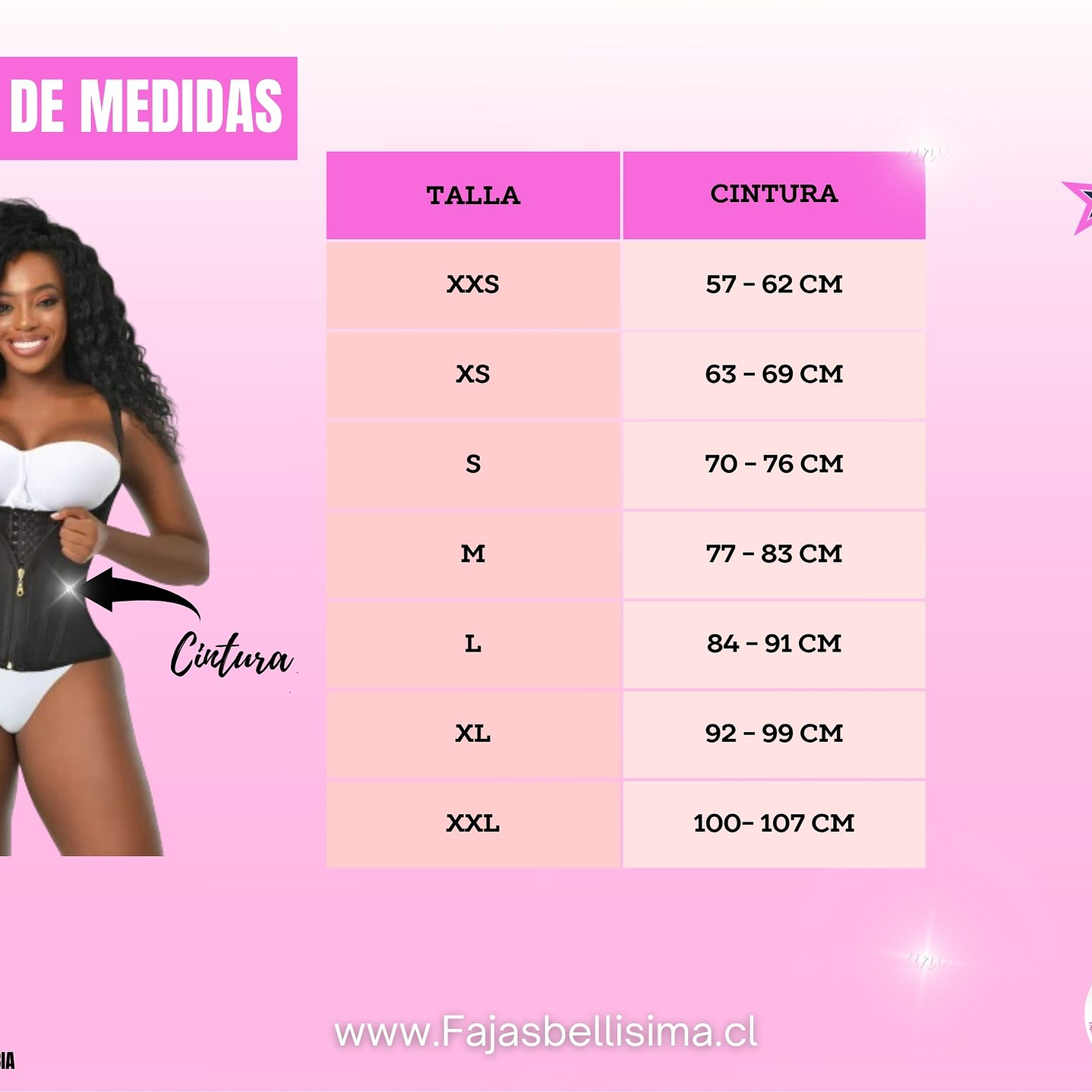 Faja Chaleco extremo efecto lipo 15 varillas 3