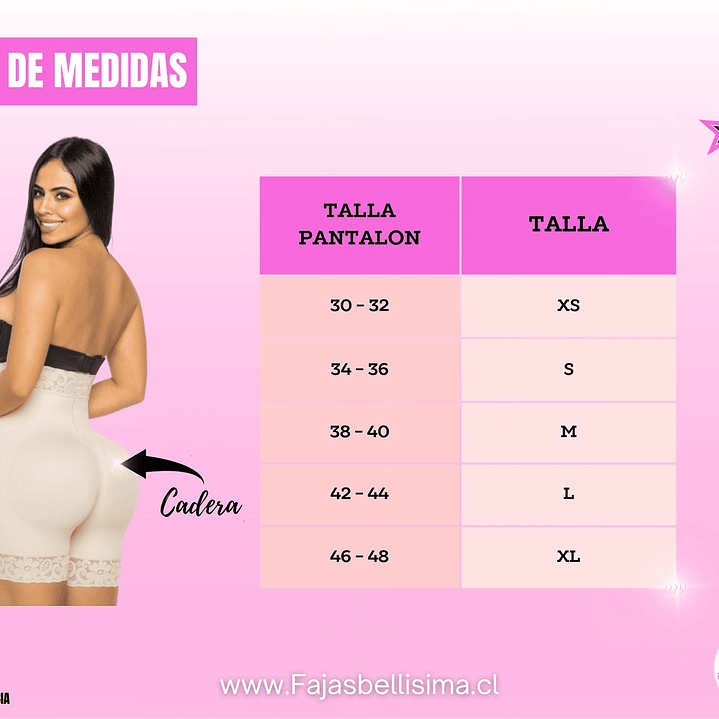 Short Levanta cola extra alto invisible 3