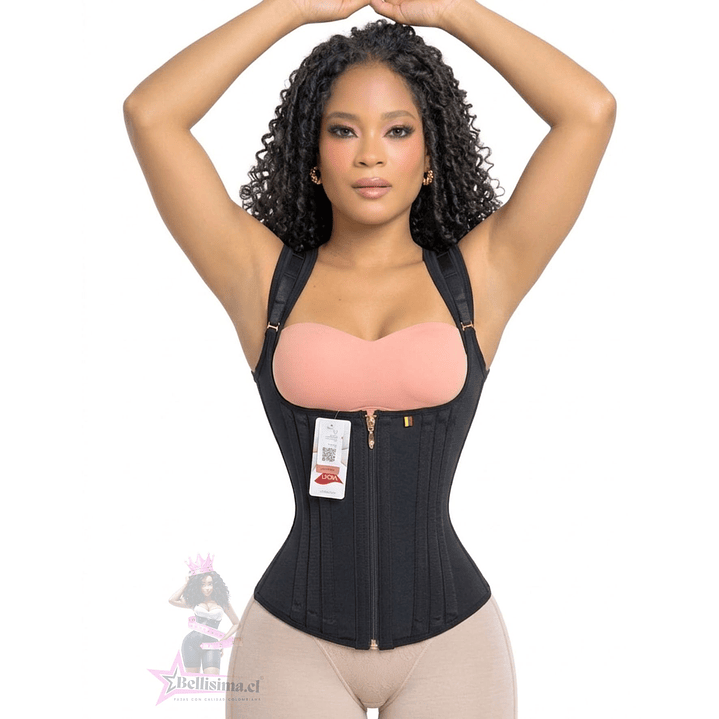 Faja Chaleco extremo efecto lipo 15 varillas 1