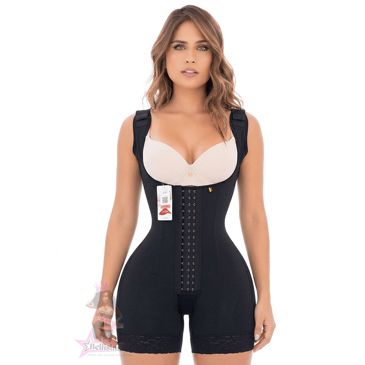 Faja short reloj de arena 9 varillas - 4 Hileras de broches - Alta Compresion 1