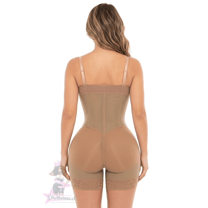 Faja Short strapless reloj de arena 9 varillas  2