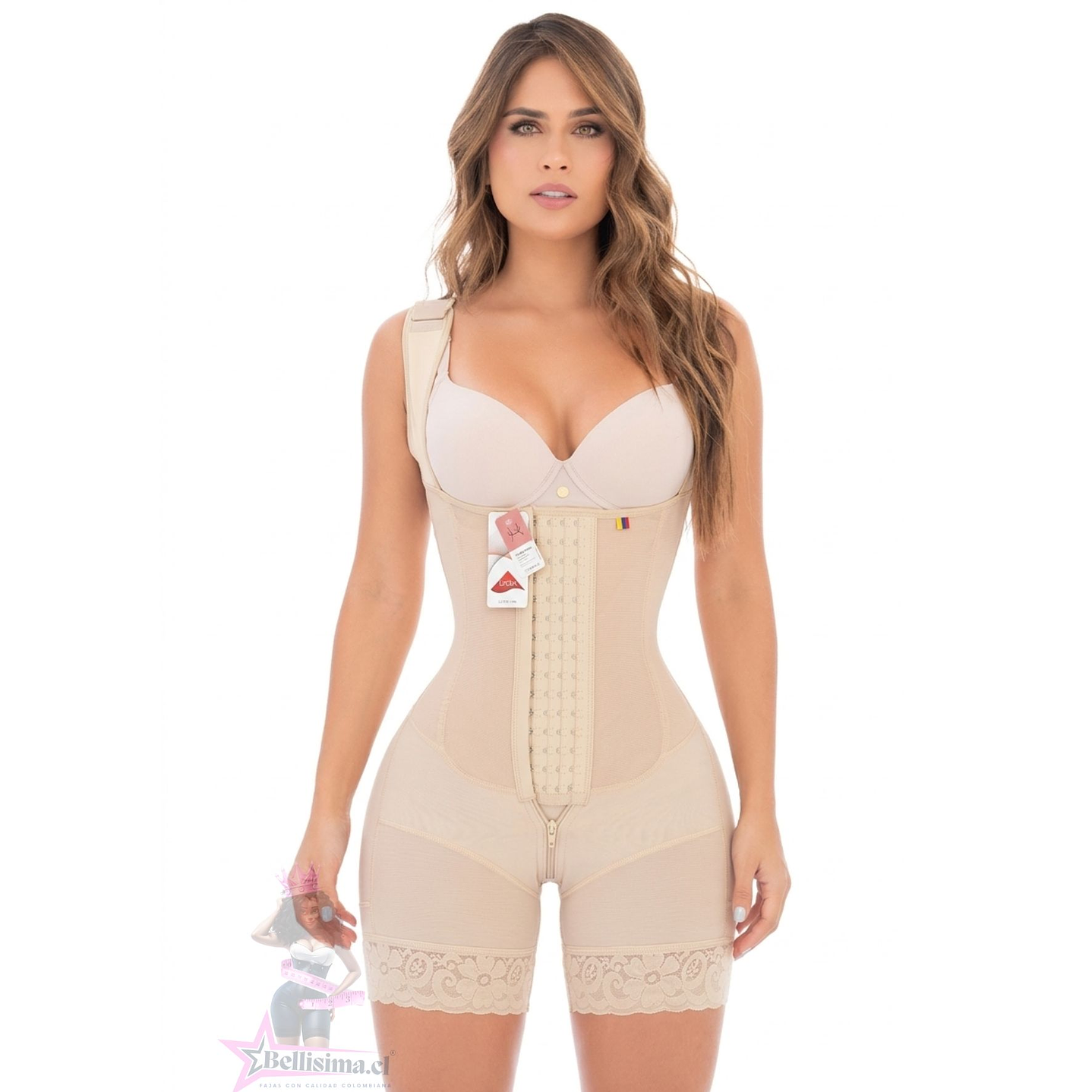 Faja Short cuerpo de guitarra tirantes gruesos 1