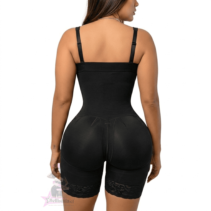 Faja Short strapless cuerpo de guitarra  2