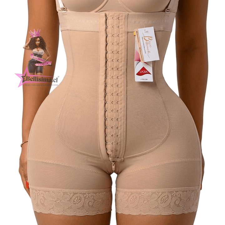 Faja Short strapless cuerpo de guitarra  1