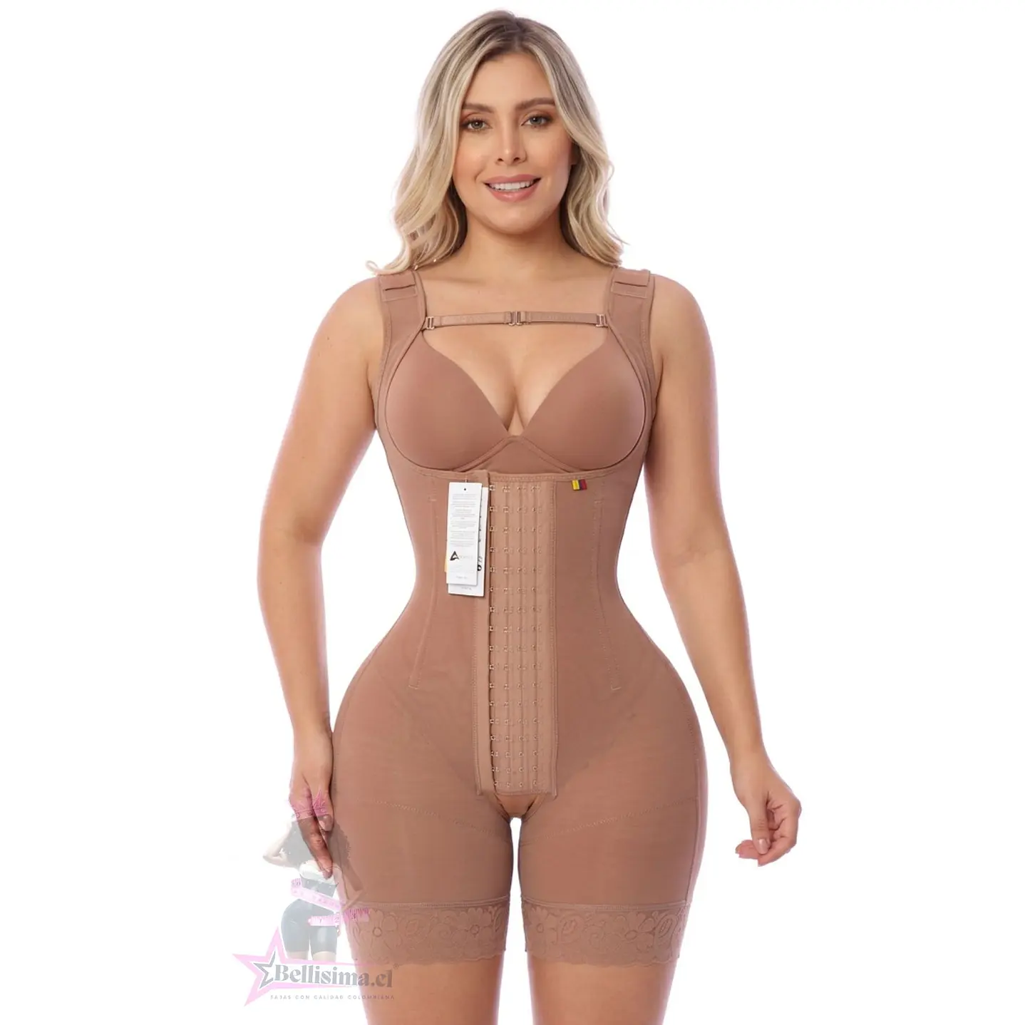 Faja short reloj de arena 4 varillas 1
