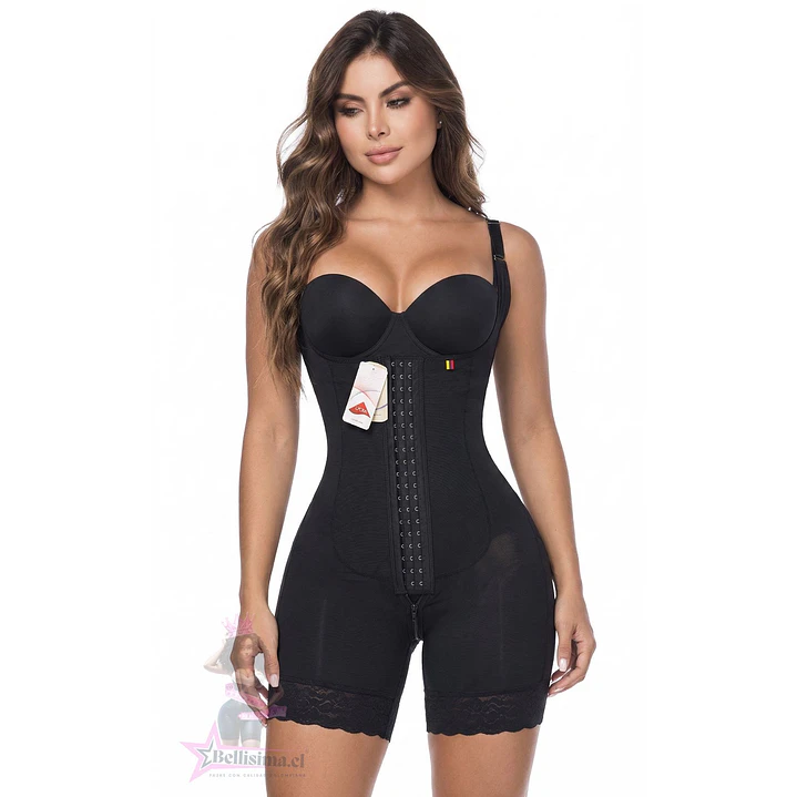 Faja short cuerpo de guitarra tirantes delgados 1