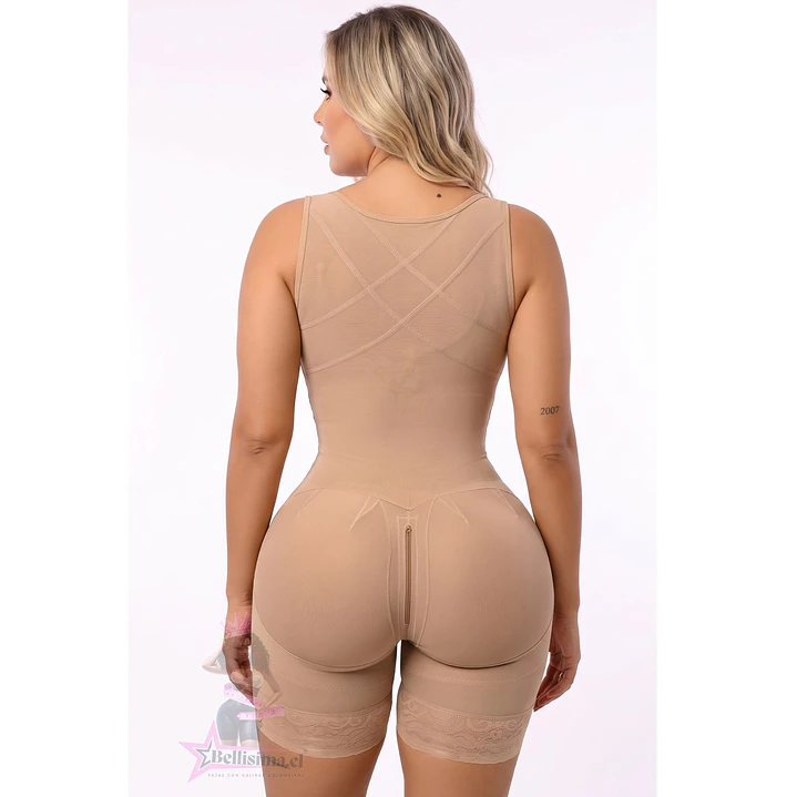 Faja short cuerpo de guitarra con brasier - Alta Compresion 2