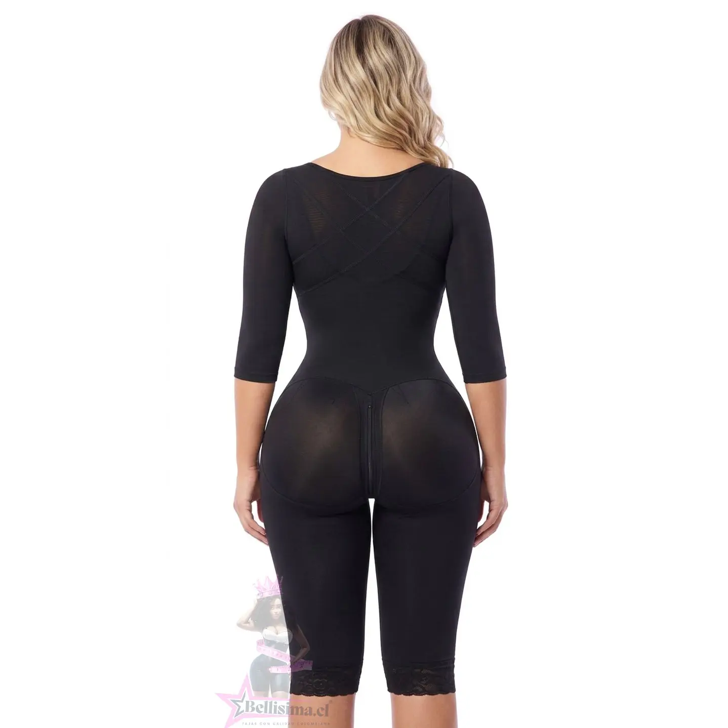 Faja LIPO 360 Hasta la rodilla con Mangas y Brasier 2