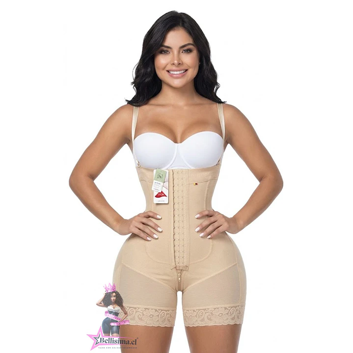 Faja Short strapless cuerpo de guitarra  1