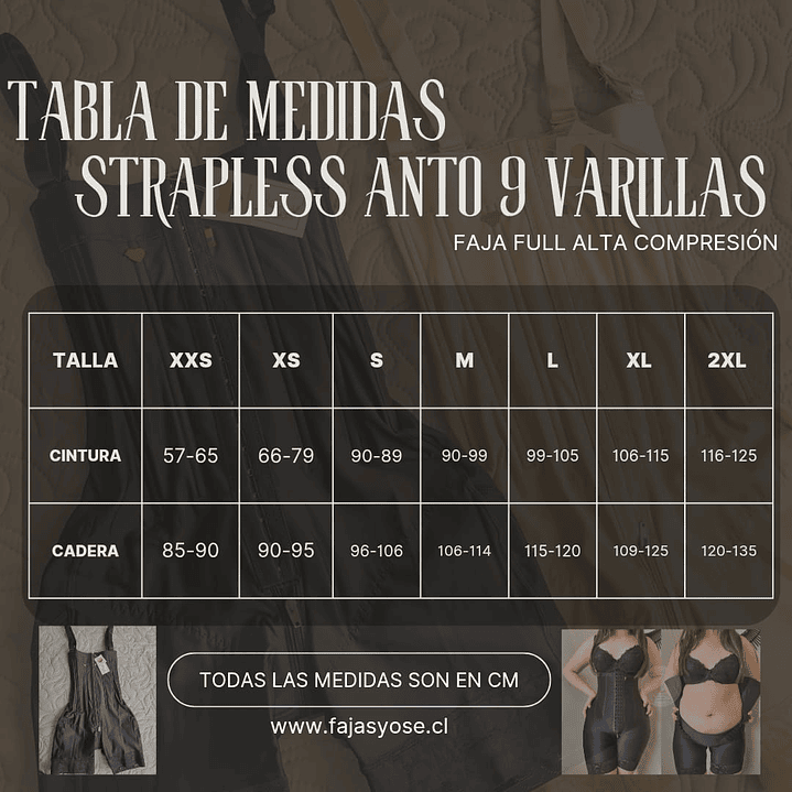 💖Faja Strapless Anto💖 12