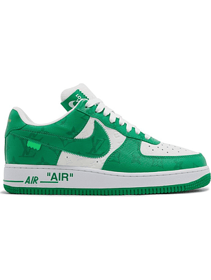 Louis Vuitton x Air Force 1 Low 'White Gym Green'