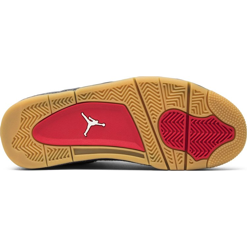 Levi's x Air Jordan 4 Retro 'Black Denim' 3