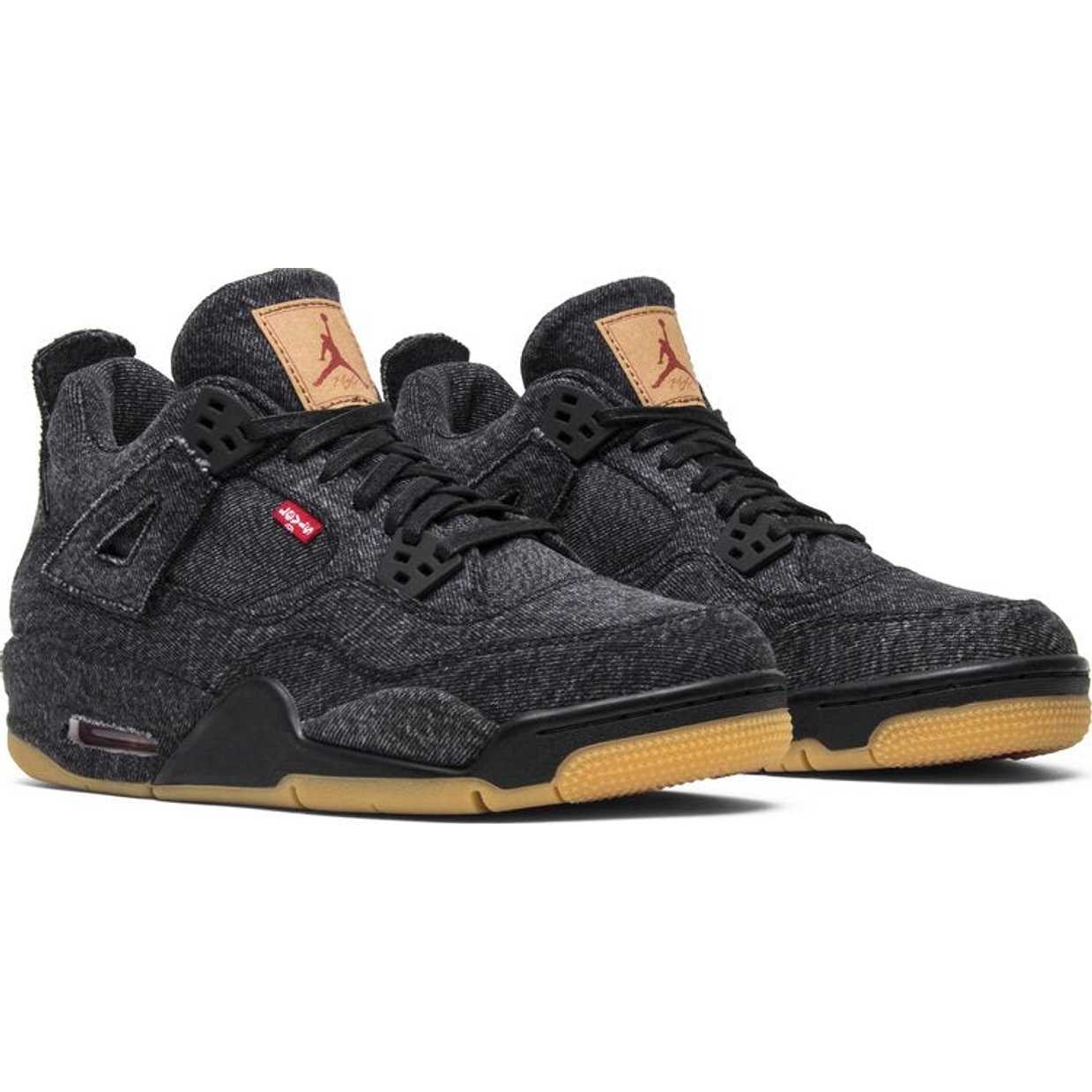 Levi's x Air Jordan 4 Retro 'Black Denim' 5
