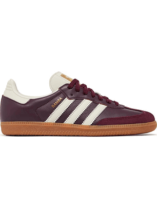 Adidas Samba OG 'Maroon Gold Metallic'