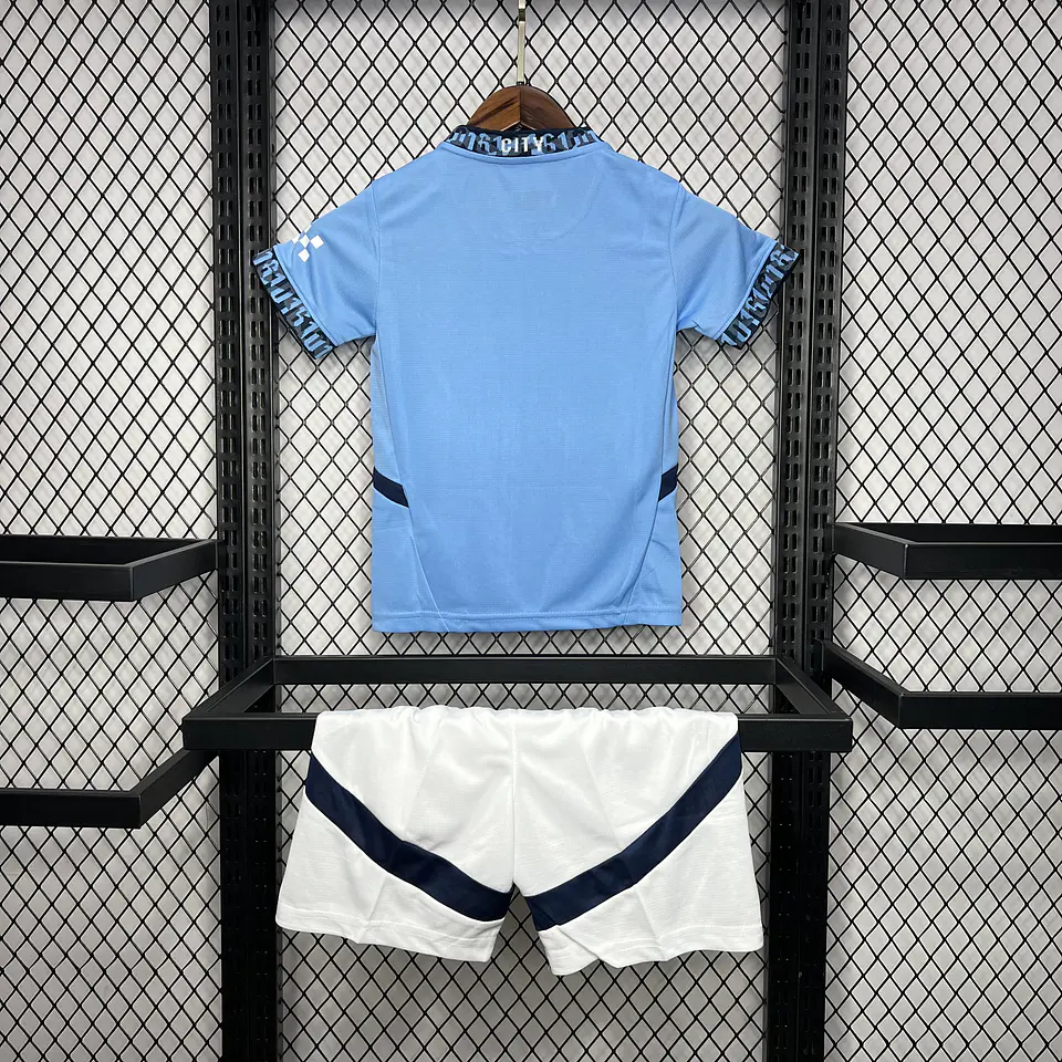 Kit Criança Manchester City Principal 2024/25 2