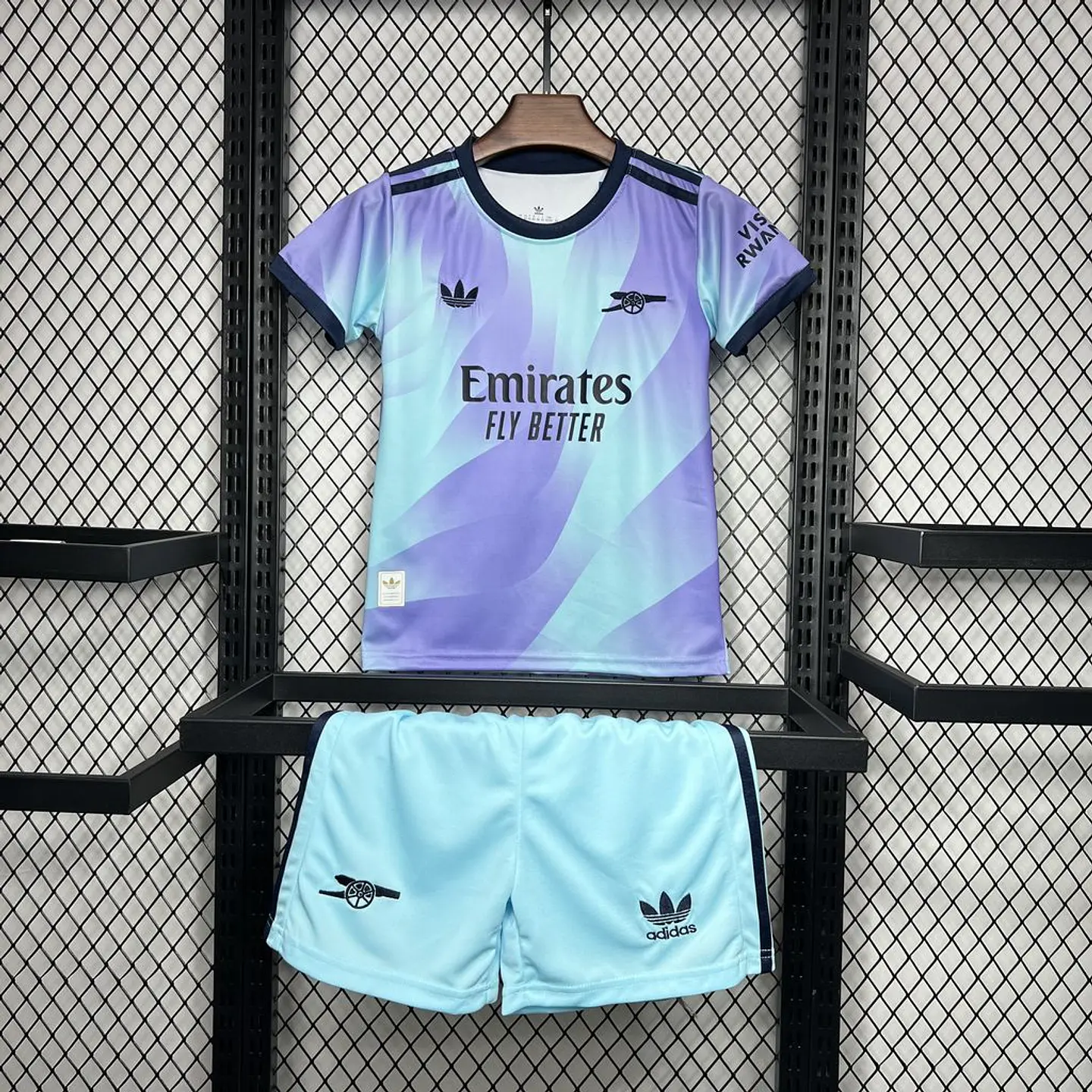 Kit Criança Arsenal Terceiro 2024/25 1