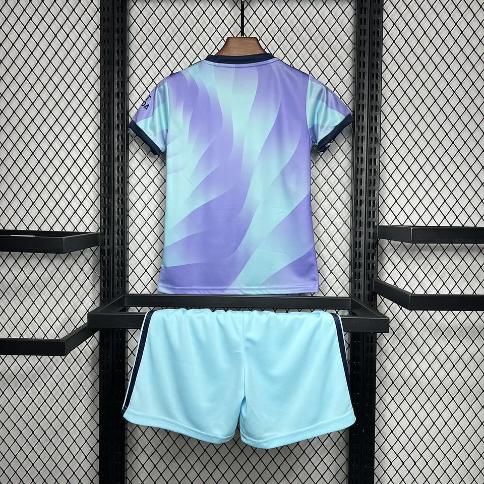 Kit Criança Arsenal Terceiro 2024/25 2