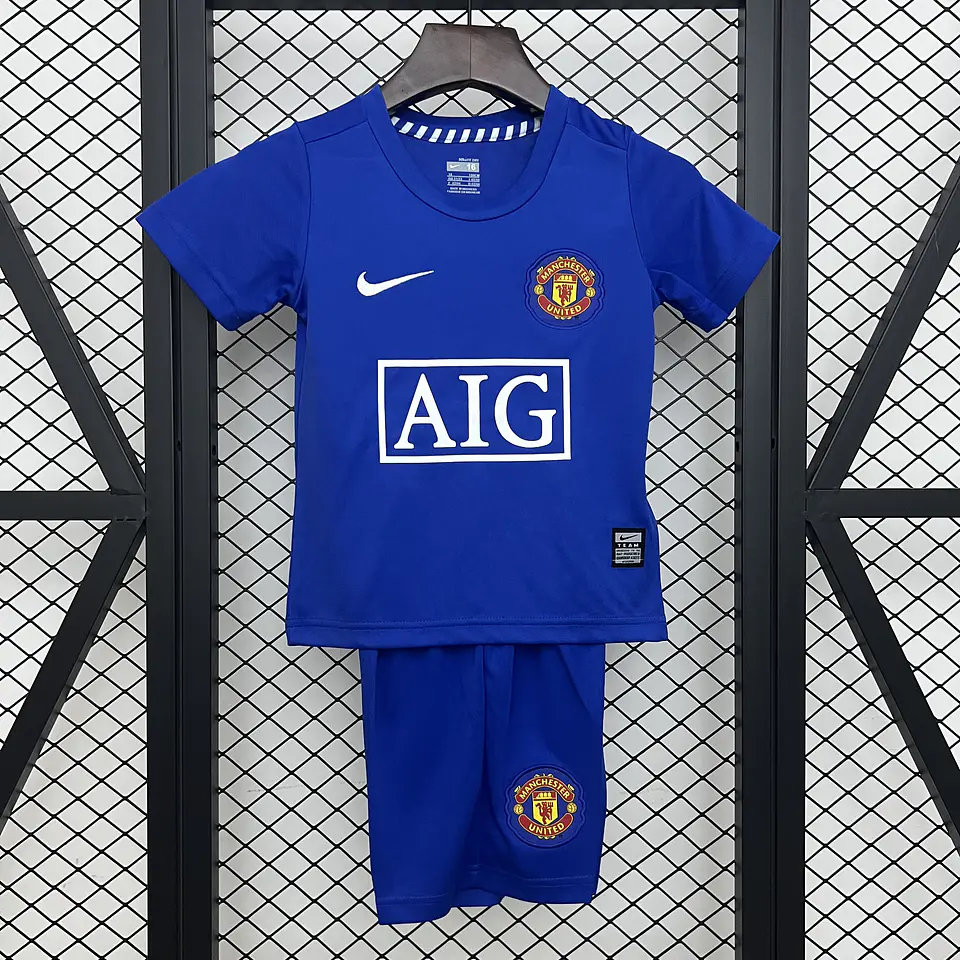 Kit Criança Manchester United Alternativa 2008/09 1