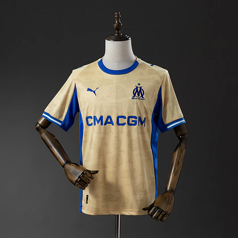 Camisola Marselha Quarta 2025/26