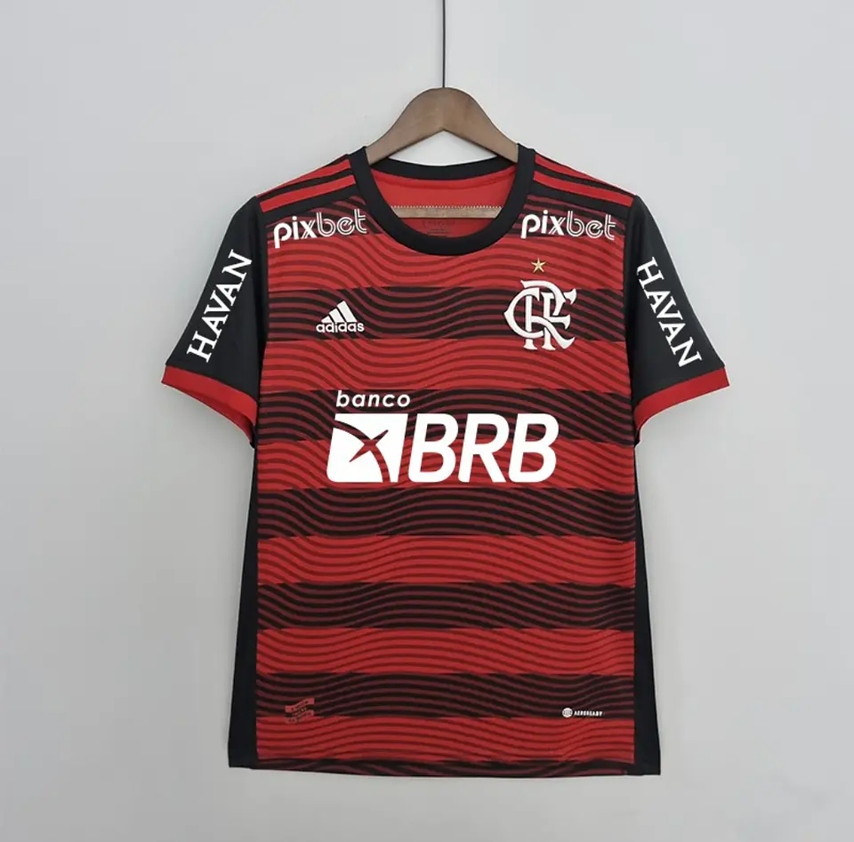 Camisola Flamengo Principal C/Patrocínios 2022/23 1