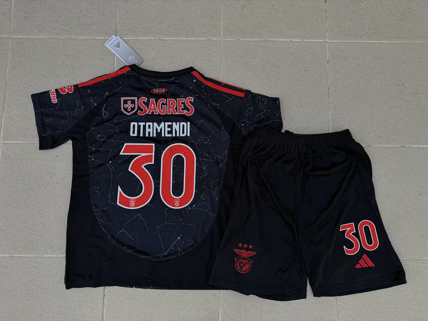Kit Criança Benfica Alternativo Otamendi 24/25 - Entrega Rápida 1