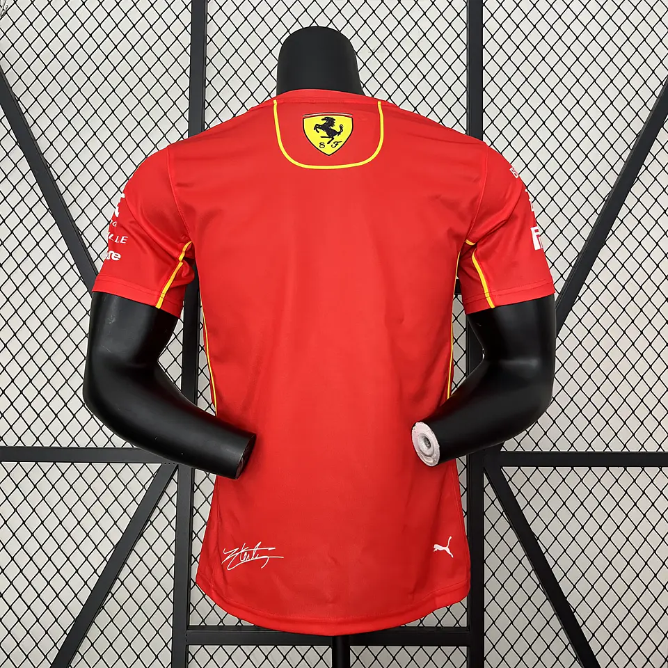 Camisola Ferrari Charles Leclerc 2024 2